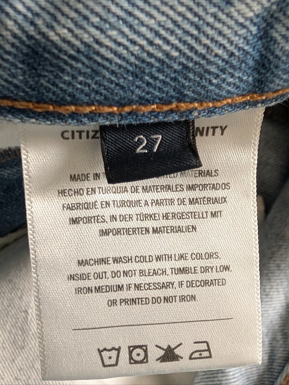 CITIZENS OF HUMANITY c of h ayla baggy jeans 27 28 - Picture 11 of 12